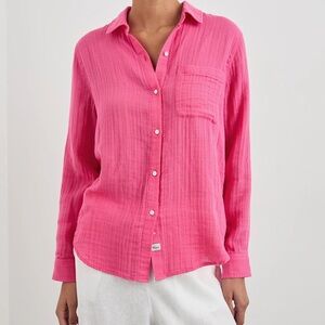 Rails Ellis Top-Hot Pink